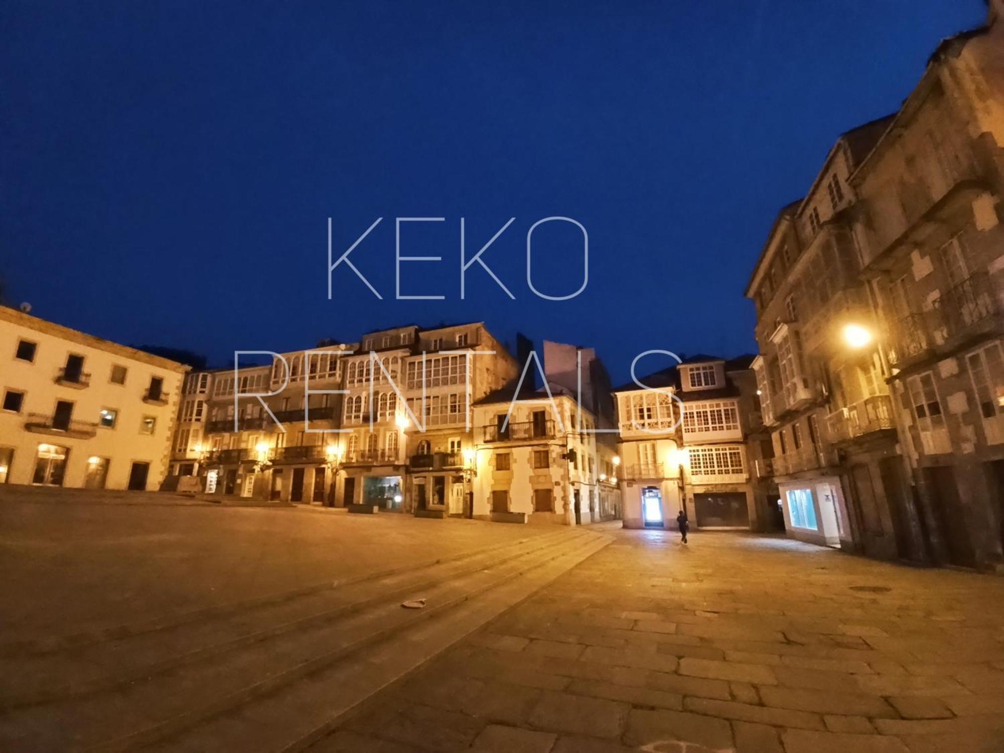 Viveiro Centro Con Parking Apartman Kültér fotó